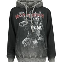 Iron Maiden Kapuzenpullover - Senjutsu - S bis XXL - für Damen - Größe M - grau  - Lizenziertes Merchandise! von Iron Maiden