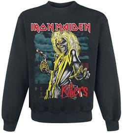 Iron Maiden Killers Green Clouds Männer Sweatshirt schwarz M von Iron Maiden