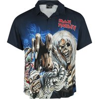 Iron Maiden Kurzarmhemd - S bis 3XL - für Männer - Größe L - multicolor  - EMP exklusives Merchandise! von Iron Maiden