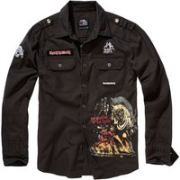 Iron Maiden Langarmhemd - Luis Vintage Shirt - S bis 4XL - für Männer - Größe 3XL - schwarz  - Lizenziertes Merchandise! von Iron Maiden