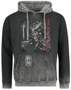 Iron Maiden Männer Kapuzenpullover grau M 100% Baumwolle Band-Merch, Bands von Iron Maiden