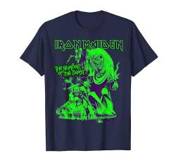 Iron Maiden - Number of the Beast Halloween Green Eddie T-Shirt von Iron Maiden