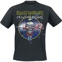 Iron Maiden T-Shirt - Can I Play With Madness - S bis XXL - für Männer - Größe L - schwarz  - Lizenziertes Merchandise! von Iron Maiden
