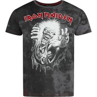 Iron Maiden T-Shirt - EMP Signature Collection - S bis 3XL - für Männer - Größe XL - grau/schwarz  - EMP exklusives Merchandise! von Iron Maiden