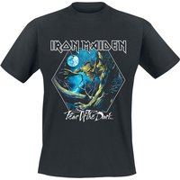 Iron Maiden T-Shirt - FOTD Hexagon - S bis 3XL - für Männer - Größe S - schwarz  - Lizenziertes Merchandise! von Iron Maiden