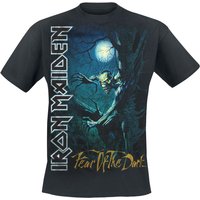 Iron Maiden T-Shirt - Fear Of The Dark - S bis 5XL - für Männer - Größe XL - schwarz  - Lizenziertes Merchandise! von Iron Maiden