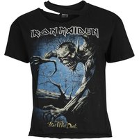 Iron Maiden T-Shirt - Fear Of The Dark - S bis XXL - für Damen - Größe L - schwarz  - Lizenziertes Merchandise! von Iron Maiden