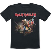 Iron Maiden T-Shirt - Kids - Trooper - 116 bis 164 - für Mädchen & Jungen - Größe 164 - schwarz  - Lizenziertes Merchandise! von Iron Maiden