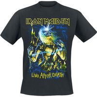 Iron Maiden T-Shirt - Live After Death - S bis 4XL - für Männer - Größe 4XL - schwarz  - Lizenziertes Merchandise! von Iron Maiden