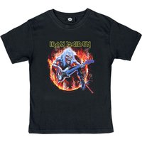 Iron Maiden T-Shirt - Metal-Kids - Fear Live Flame - 92 bis 164 - für Mädchen & Jungen - Größe 164 - schwarz  - Lizenziertes Merchandise! von Iron Maiden