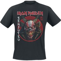 Iron Maiden T-Shirt - Senjutsu Eddie Face Circle - S bis 4XL - für Männer - Größe L - schwarz  - EMP exklusives Merchandise! von Iron Maiden