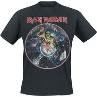 Iron Maiden T-Shirt - The Beast On The Run - World Peace Tour `83 - S bis 4XL - für Männer - Größe L - schwarz  - Lizenziertes Merchandise! von Iron Maiden