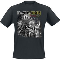 Iron Maiden T-Shirt - The Future Past Tour Art 2023 - S bis 4XL - für Männer - Größe L - schwarz  - Lizenziertes Merchandise! von Iron Maiden