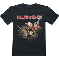 Iron Maiden T-Shirt für Kinder - Kids - Trooper - für Mädchen & Jungen - schwarz  - Lizenziertes Merchandise! von Iron Maiden
