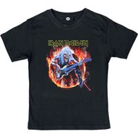 Iron Maiden T-Shirt für Kleinkinder - Metal-Kids - Fear Live Flame - für Mädchen & Jungen - schwarz  - Lizenziertes Merchandise! von Iron Maiden