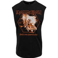 Iron Maiden Tank-Top - BOH Hexagon Crop - S bis XXL - für Männer - Größe L - schwarz  - Lizenziertes Merchandise! von Iron Maiden