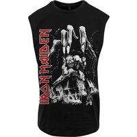 Iron Maiden Tank-Top - Eddie Big Hand - S bis XXL - für Männer - Größe S - schwarz  - Lizenziertes Merchandise! von Iron Maiden