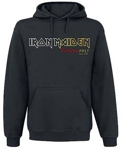 Iron Maiden The Future Past Tour Art 2023 Circle 2 Männer Kapuzenpullover schwarz L von Iron Maiden