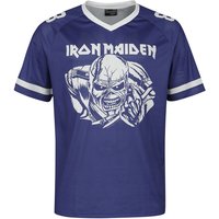 Iron Maiden Trikot - EMP Signature Collection - S bis XXL - für Männer - Größe XXL - blau/weiß  - EMP exklusives Merchandise! von Iron Maiden