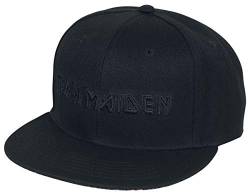 Unbekannt Iron Maiden Black Logo - Snapback Cap Cap schwarz von Iron Maiden