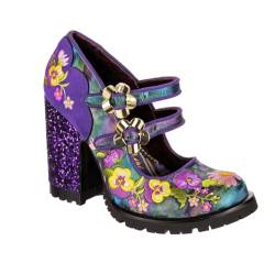 Irregular Choice Damen Best Bud Oxford, violett, 43 EU von Irregular Choice