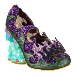 Irregular Choice Damen Drachenhöhle Oxford, grün, 38 EU von Irregular Choice