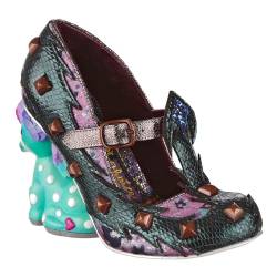 Irregular Choice Damen Flail Tail Oxford, grün, 39 EU von Irregular Choice