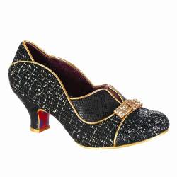 Irregular Choice Damen Halten Sie Sich hoch Pumps, Schwarz, 40 EU von Irregular Choice