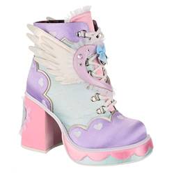 Irregular Choice Damen Heart Way There Stiefelette, Flieder, 40 EU von Irregular Choice