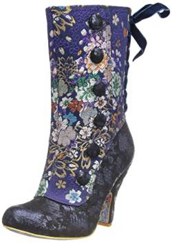 Irregular Choice Damen Reinette Mode-Stiefel, violett, 42 EU von Irregular Choice