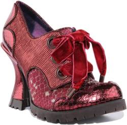 Irregular Choice Damen Skurriles Wunder Pumps, Bordeaux, 36 EU von Irregular Choice