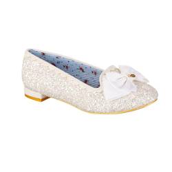 Irregular Choice Damen Sulu Wf Ballerinas, weiß, 36 EU Weit von Irregular Choice