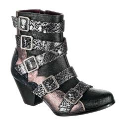 Irregular Choice Damen Versiegeln Sie den Deal Stiefelette, Schwarz, 36 EU von Irregular Choice