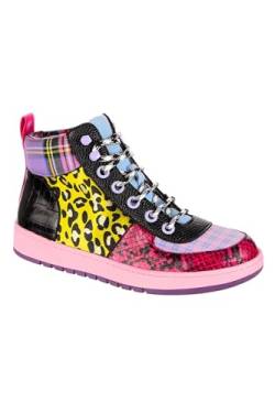 Irregular Choice Damen Ziel des Spiels Sneaker, Pink Multi von Irregular Choice