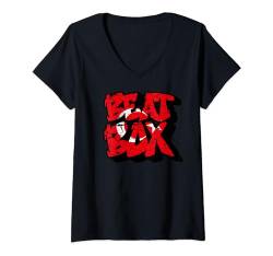 Damen Türkei Beat Box - Türkisches Beat Boxen T-Shirt mit V-Ausschnitt von Irreverent Tees