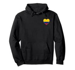 I Heart Colombia – lustiges Herz mit kolumbianischer Flagge Pullover Hoodie von Irreverent Tees