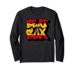 Spanien Beat Box – spanisches Beat-Boxen Langarmshirt von Irreverent Tees