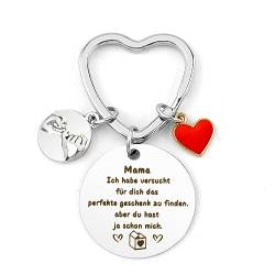 Irrigao Geschenke für Mama, Mama Schlüsselanhänger, Mama Geschenk, Muttertagsgeschenke für Mama, Geburtstagsgeschenk für Mama, Weihnachts Geschenke für Mama, Personalisierte Geschenke Mama von Irrigao