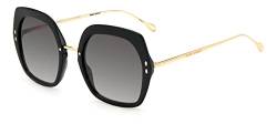 ISABEL MARANT Damen Im 0085/S Sonnenbrille, Schwarz Gold, 70 von Isabel Marant