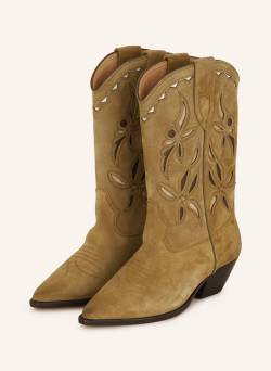 Isabel Marant Cowboy Boots Duerto beige von Isabel marant