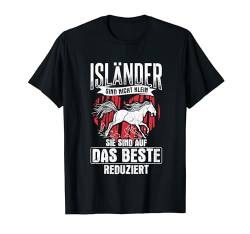 Isländer Pferde Spruch Island Pferd Geschenk T-Shirt von Isländer Island Pferde Reiten Geschenk
