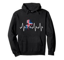 Islandpferde Herzschlag Isi Toelt Tölt Heartbeat Geschenk Pullover Hoodie von Isländer Islandpferd Reiten Designs