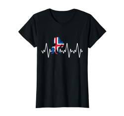 Islandpferde Herzschlag Isi Toelt Tölt Heartbeat Geschenk T-Shirt von Isländer Islandpferd Reiten Designs