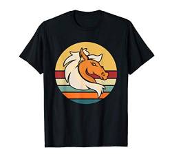 Islandpferd Isländer Island Pony Pferd Reiten Retro Vintage T-Shirt von Island Pferde & Ponys Reitsport Spruch Geschenke