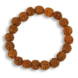 Island Piercings Rudraksha Armband dehnbar Buddhismus Shiva B161 von Island Piercings