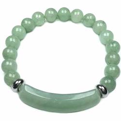 IsoUde Pheromon-Armband, rosa Liebes-Pheromon-Armband, grüner Aventurin, handgefertigter Glücks-Energie-Chakra-Stein-Perlen-Armreif für Frauen und Männer (green) von IsoUde
