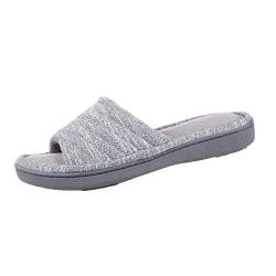 Women's Space Dyed Andrea Slide Slipper with Moisture Wicking for Indoor/Outdoor Comfort and Arch Support von Isotoner