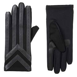 isotoner Jungen Men’s Spandex Touchscreen Cold Weather Gloves Winter-Handschuhe, Smartdri Anthrazit, Large von Isotoner