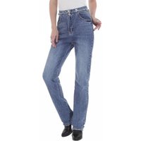 High Waist Jeans für Damen in Blau von Ital-Design