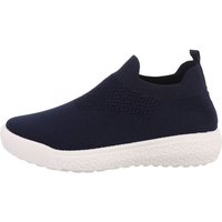 Ital-Design Damen Low-Top Freizeit Sneaker Flach Sneakers Low in Dunkelblau von Ital-Design